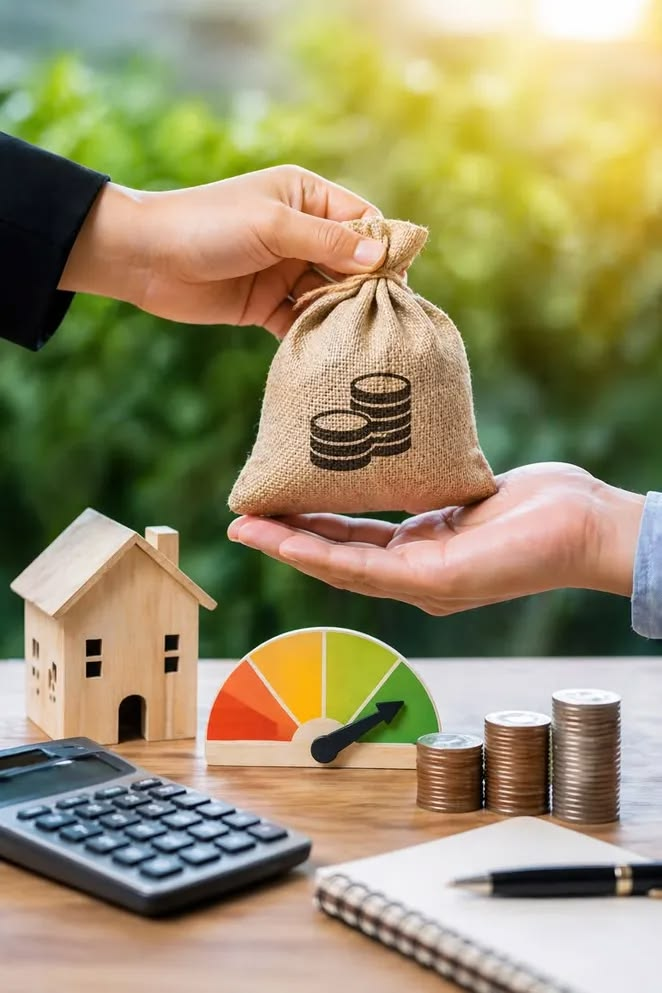 Financial planning tools with savings and calculator